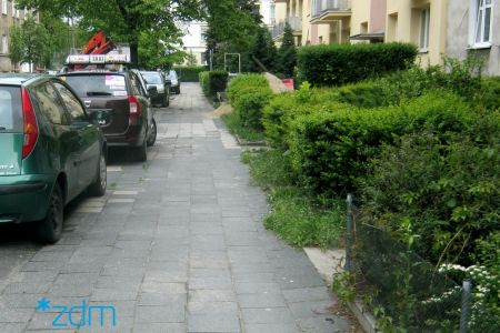 Od poniedziałku remont chodnika na ul. Wojskowej