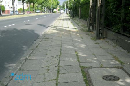 Remont chodnika na ul. Grochowskiej