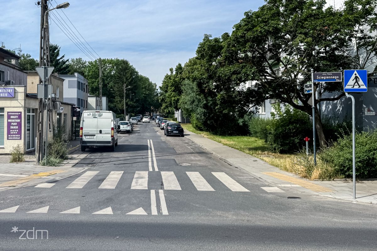 Remont jezdni ulicy Pogodnej
