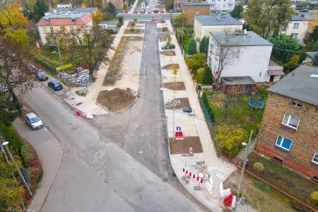 Kończą się zasadnicze prace przy przebudowie ul. Kordeckiego
