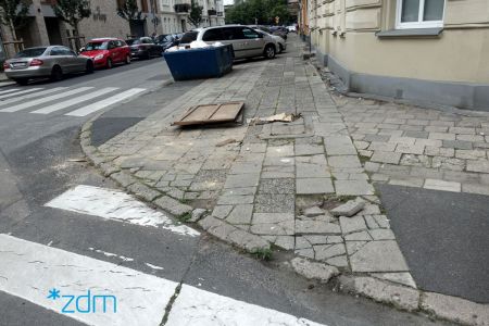 Remont chodnika na ul. Kosińskiego