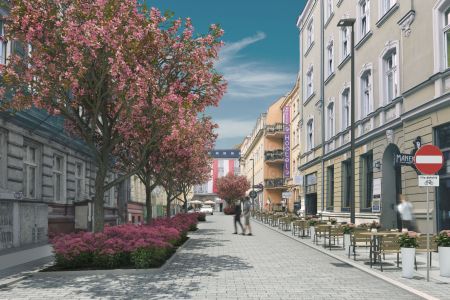 Przyjazna, bezpieczna i zielona ulica Kwiatowa