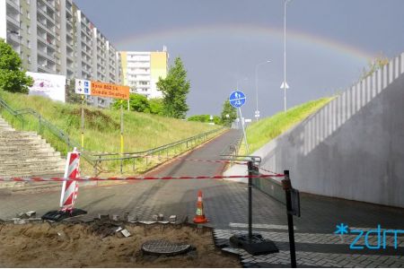 Środowe prace drogowe