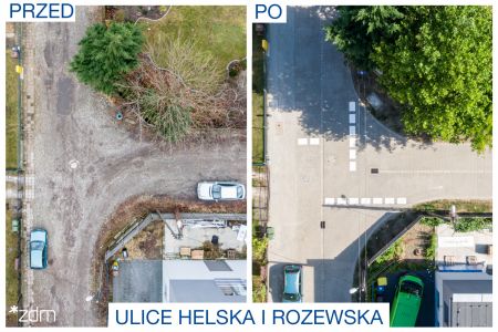 Wybudowaliśmy ulice Helską i Rozewską