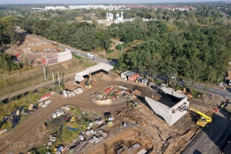 Ręczne kierowanie ruchem na ul. Lutyckiej