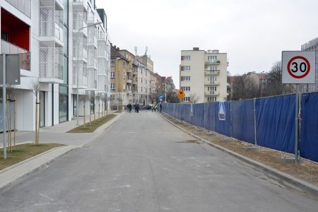 Nowa ulica na Jeżycach