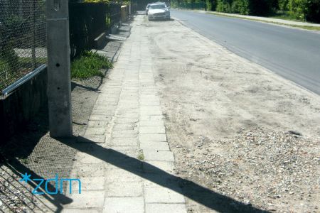 Dla pieszych na ul. Perzyckiej