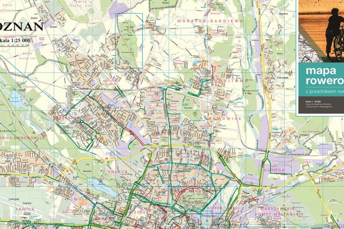 Nowa mapa rowerowa