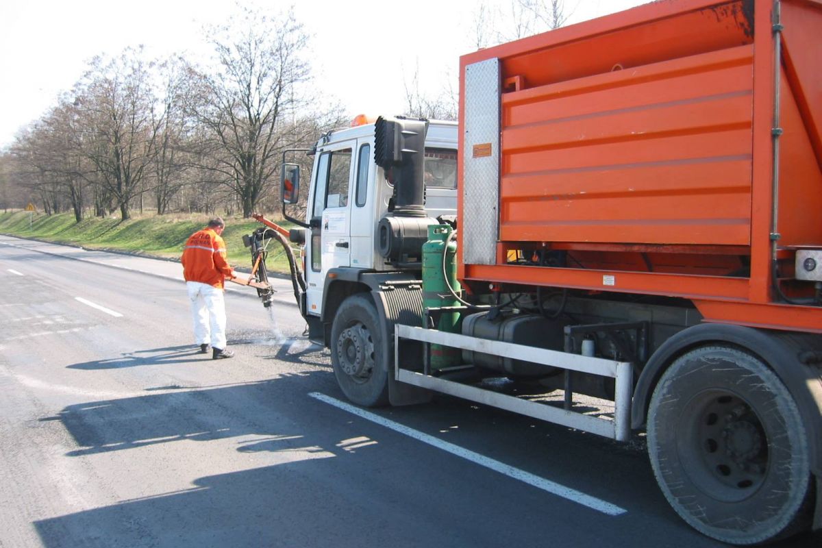 Prace drogowe Prace na poznańskich ulicach