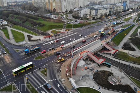 Zmiana organizacji ruchu na remontowanym wiadukcie PST Szymanowskiego na Piątkowie 