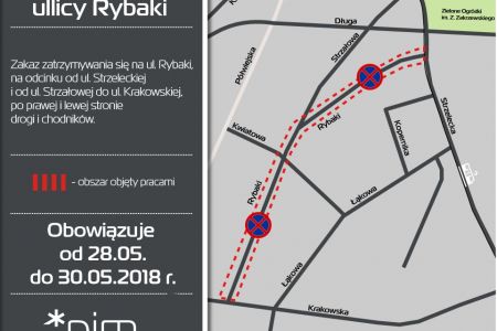 Kolejne prace na ul. Rybaki