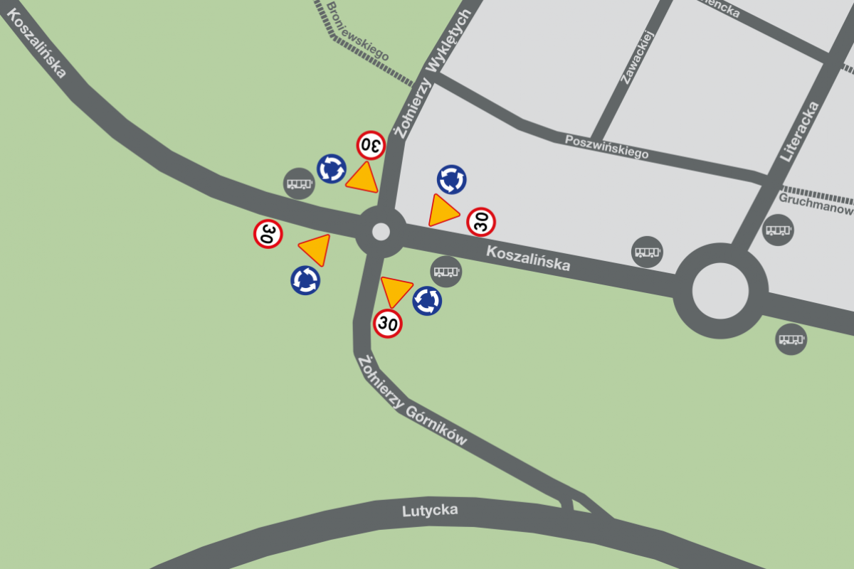 Nowe rondo na Strzeszynie gotowe