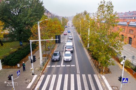 Wymiana nawierzchni na ulicy Wyspiańskiego