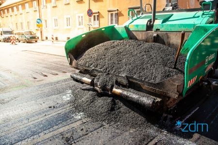 Piątkowe prace drogowe