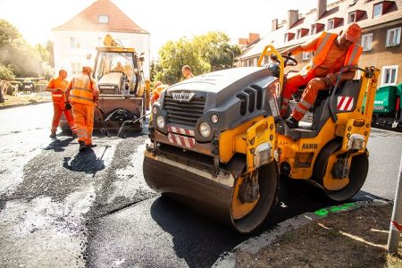 Prace na poznańskich ulicach