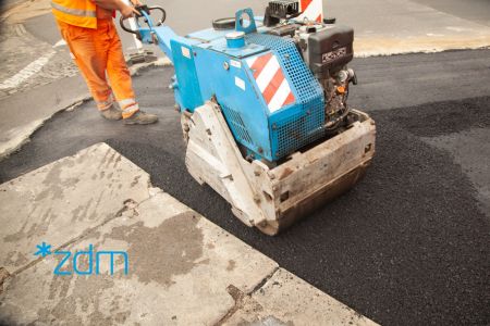 Piątkowe prace drogowe