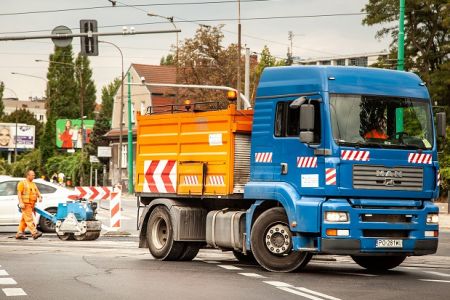 Prace na poznańskich ulicach