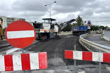 Postęp prac na ulicy Szeligowskiego