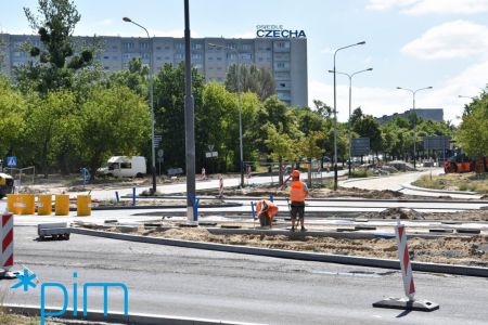 Przebudowa trasy tramwajowej na GTR, zmiany w organizacji ruchu