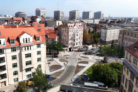 Przebudowa skrzyżowania ul. Taylora i Kościuszki. fot. PIM