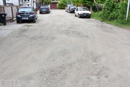 Ulica Bociania z nową nawierzchnią