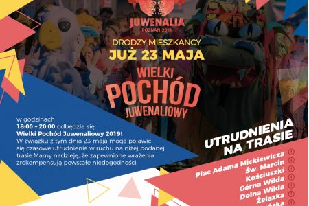W czwartek początek Juwenaliów i zmiany w organizacji ruchu