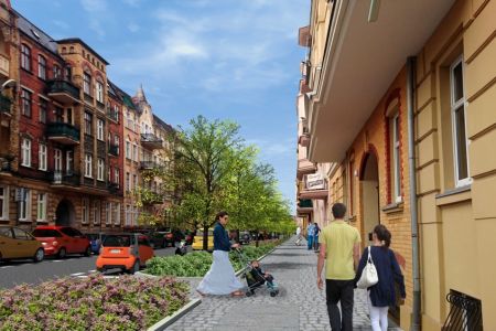 Ulica Jackowskiego bezpieczna i zielona