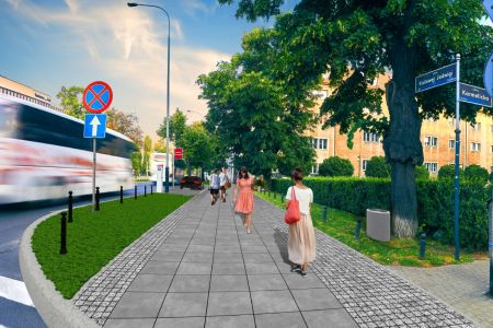 Rusza przebudowa chodnika na ul. Królowej Jadwigi