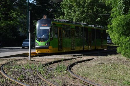 Początek prac przy budowie trasy tramwajowej na Naramowice
