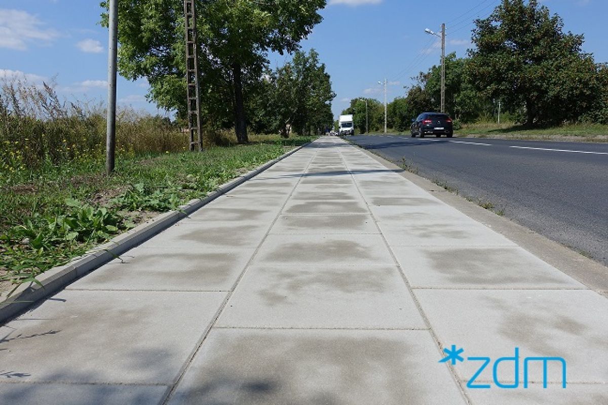 Wyremontowaliśmy chodniki na ulicach Sadnickiej i Wołczyńskiej
