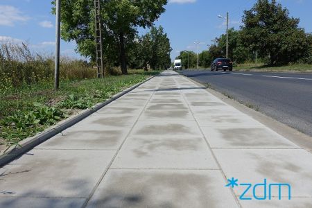Wyremontowaliśmy chodniki na ulicach Sadnickiej i Wołczyńskiej