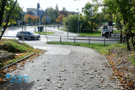 Łącznik pieszy i rowerowy pomiędzy ul. Abrahama i ul. Lechicką odebrany