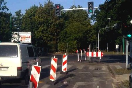 Nieuprawnione prace na ul. Reymonta