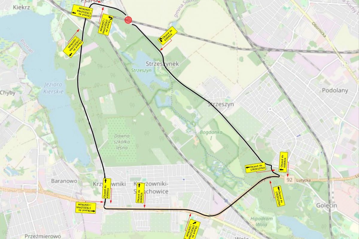 Zamknięcie przejazdu kolejowego na ul. Koszalińskiej 