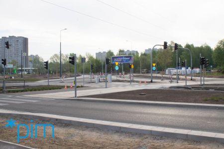 Przebudowa ronda Żegrze dobiega końca