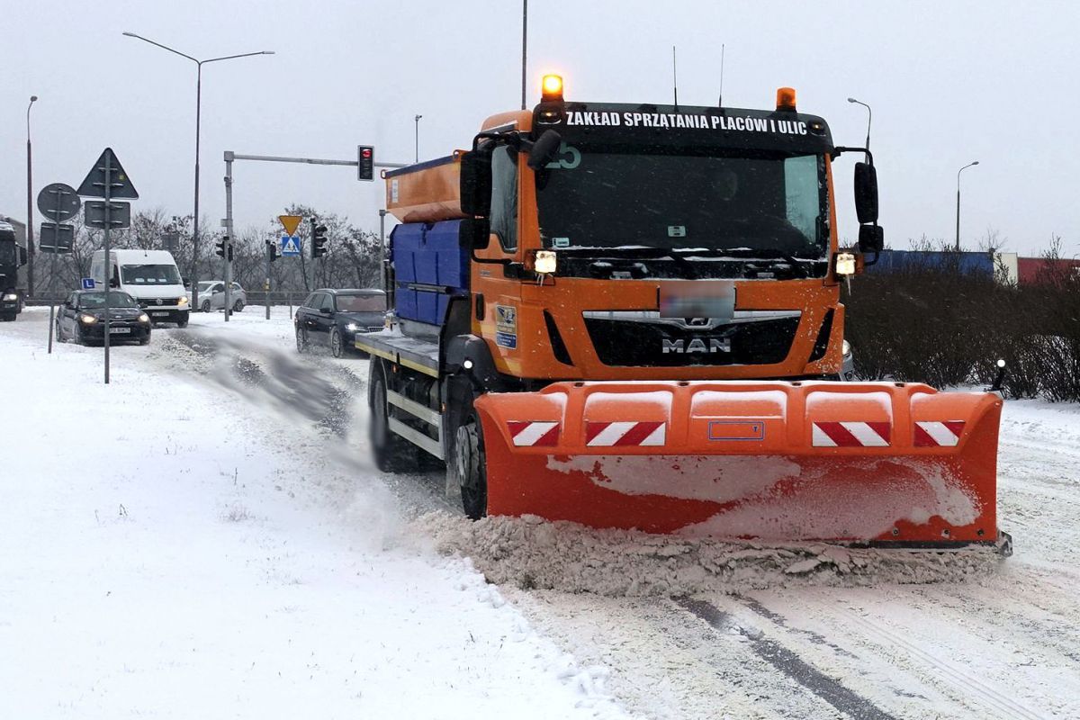 Odśnieżamy poznańskie ulice