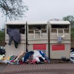 Pojemniki umieszczone bez zezwolenia zarządcy drogi