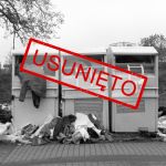 Pojemniki umieszczone bez zezwolenia zarządcy drogi
