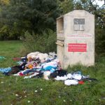 Pojemniki umieszczone bez zezwolenia zarządcy drogi