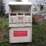 Pojemniki umieszczone bez zezwolenia zarządcy drogi