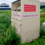 Pojemniki umieszczone bez zezwolenia zarządcy drogi