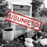 Pojemniki umieszczone bez zezwolenia zarządcy drogi