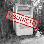 Pojemniki umieszczone bez zezwolenia zarządcy drogi