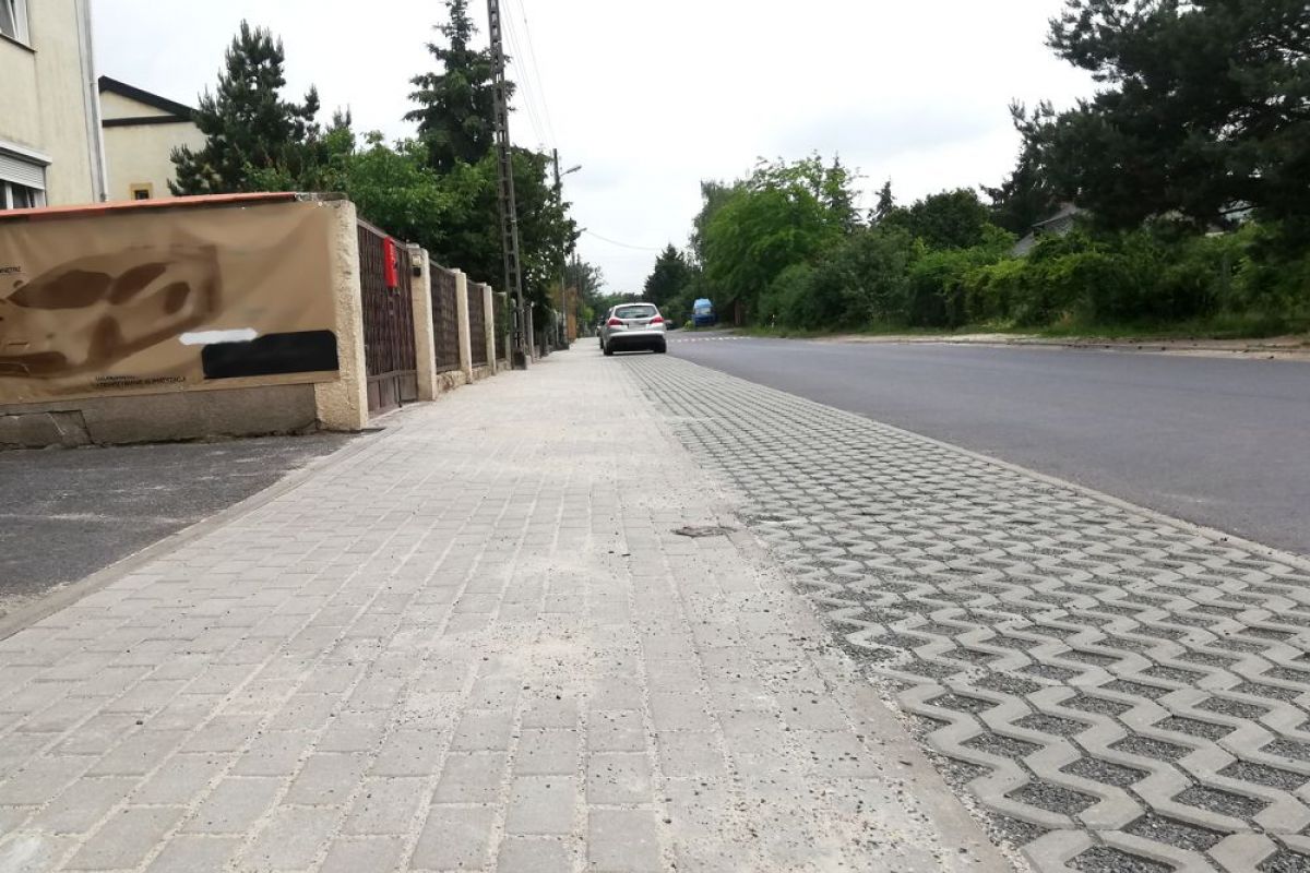 Wyremontowany chodnik na ul. Chodzieskiej