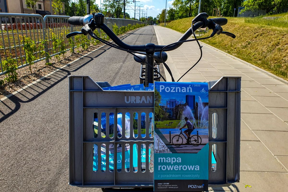 Mapy rowerowe Poznania 2022